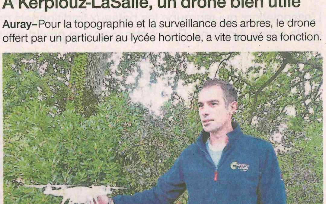 A Kerplouz-LaSalle, un drone bien utile