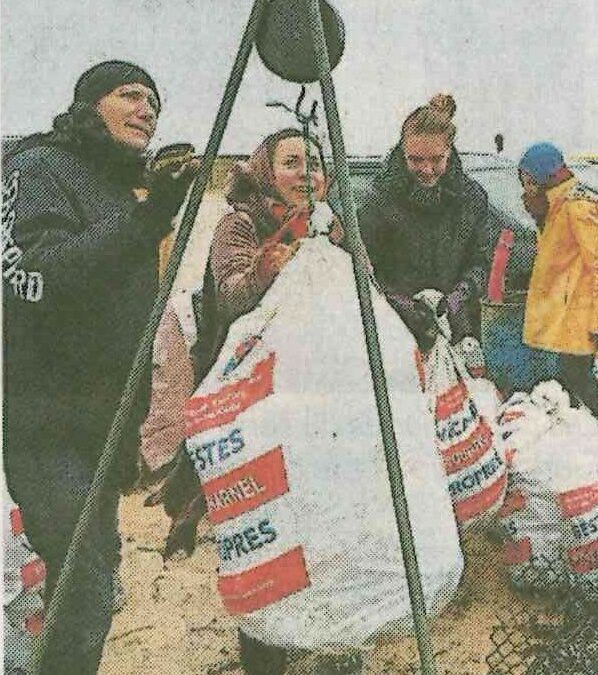 Plage de Mané Guen : 635 kg de déchets ramassés (2 articles à consulter)