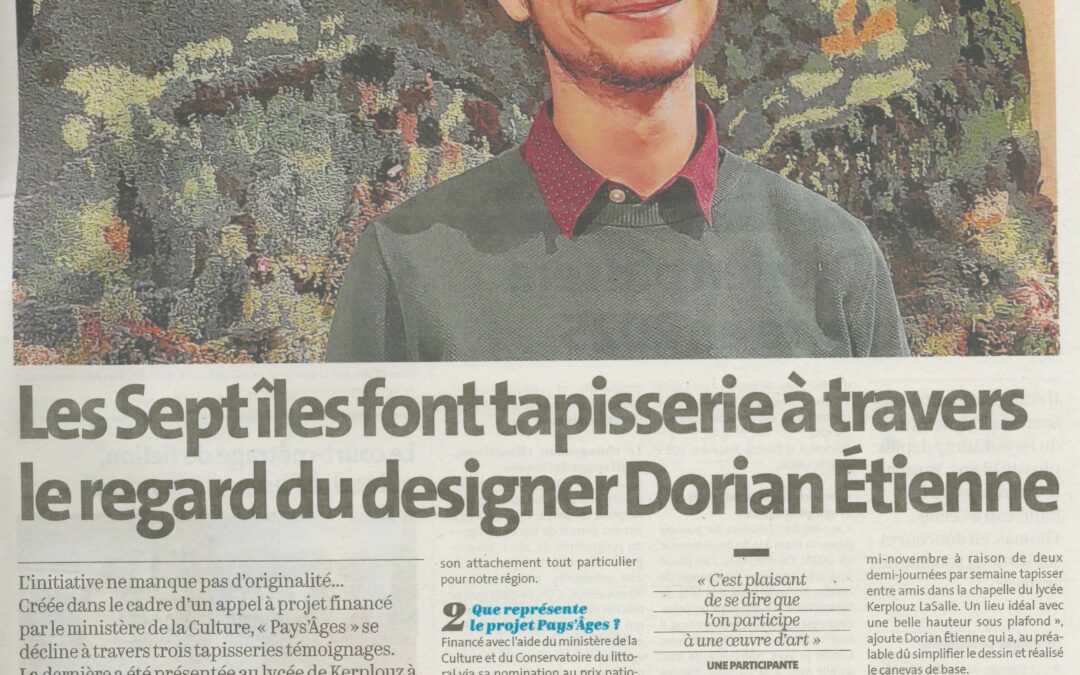 Les Sept îles font tapisserie à travers le regard du designer Dorian Etienne