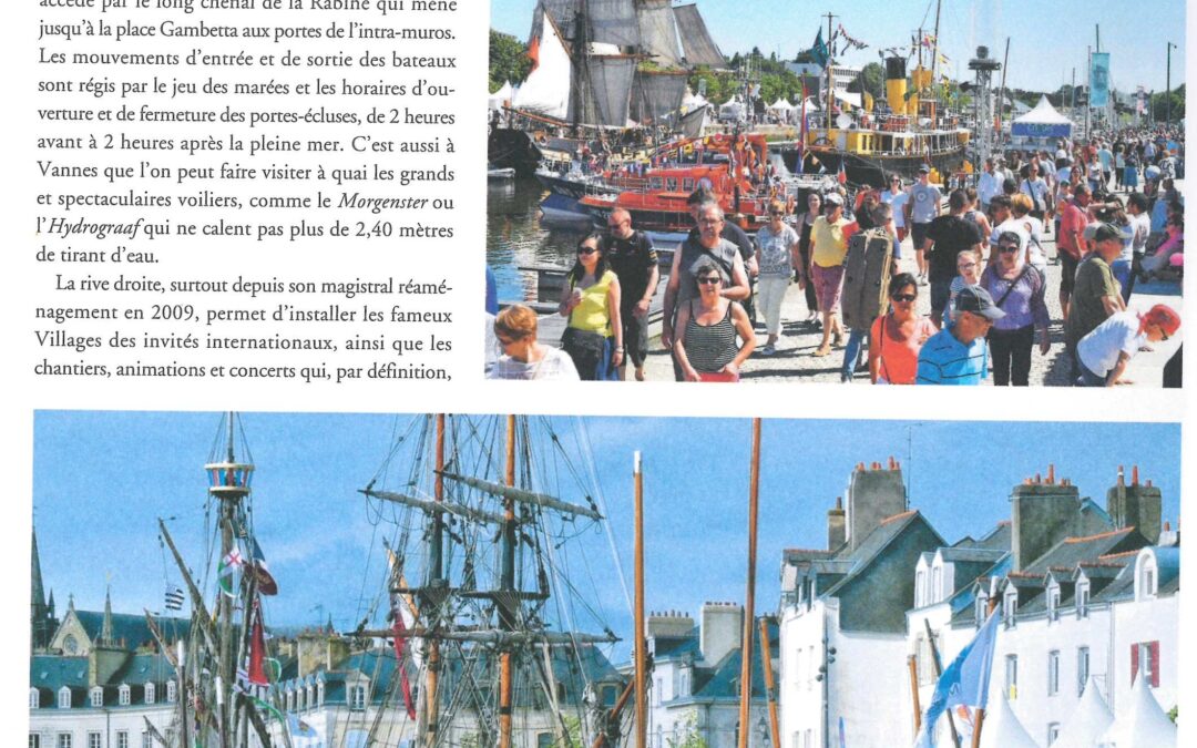 La Semaine du Golfe du Morbihan : 20 ans de passion (la Yole du lycée à gauche sur la photographie)