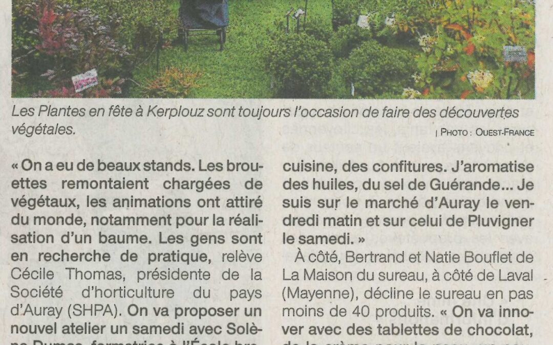 Une belle affluence aux 35e Plantes en fête