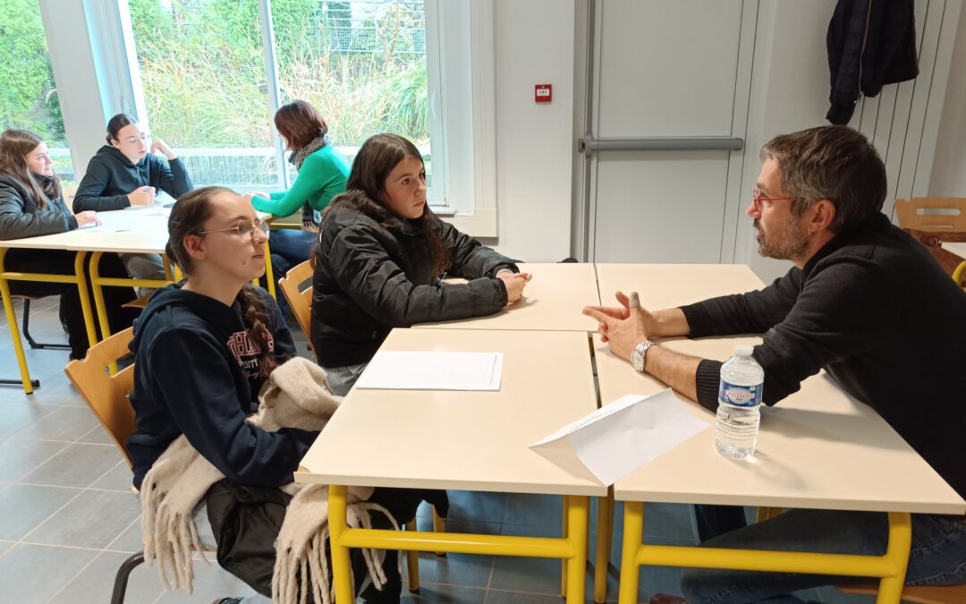 SPEED DATING des métiers en 1ere BAC PRO SAPAT