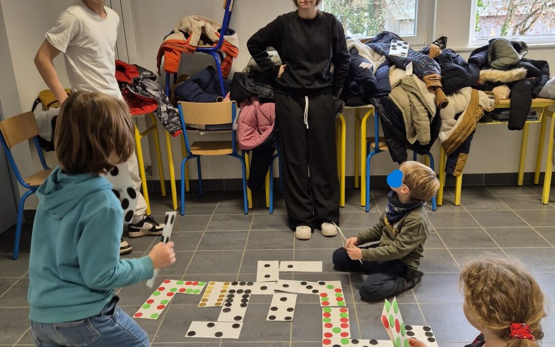 Rencontre entre les 3èmes et le centre de loisirs de Locminé