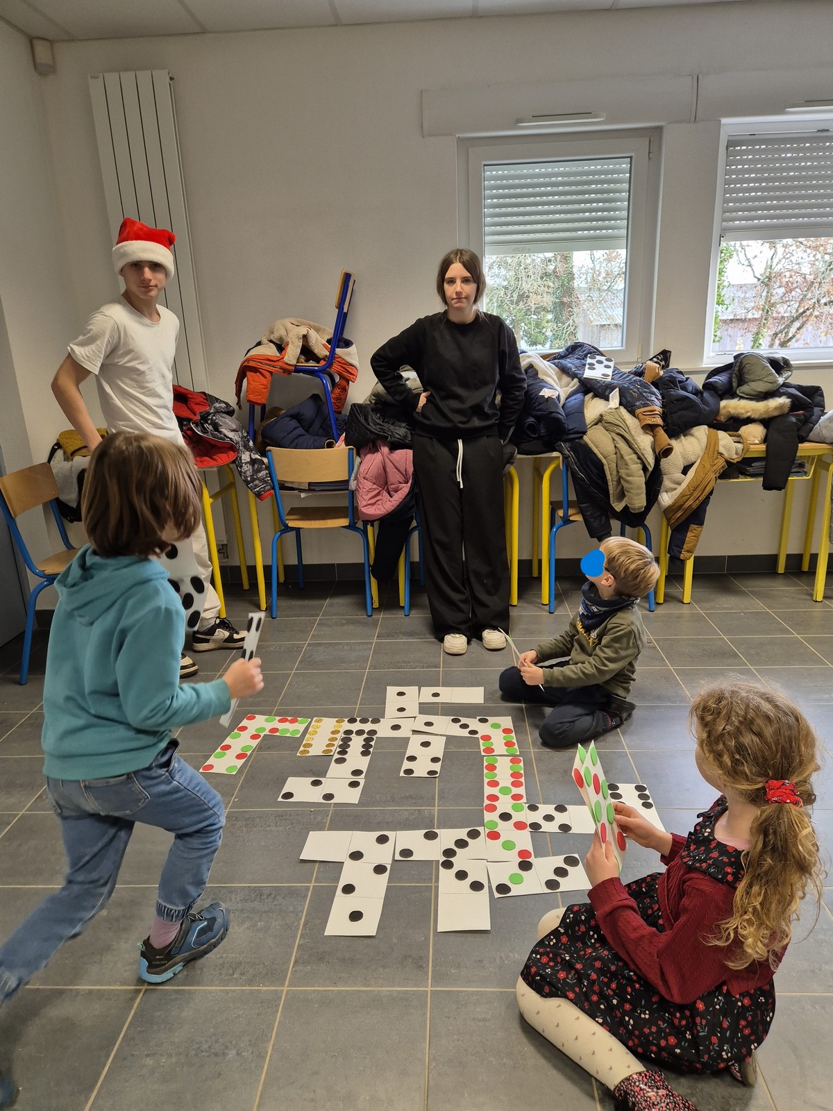 Rencontre entre les 3èmes et le centre de loisirs de Locminé